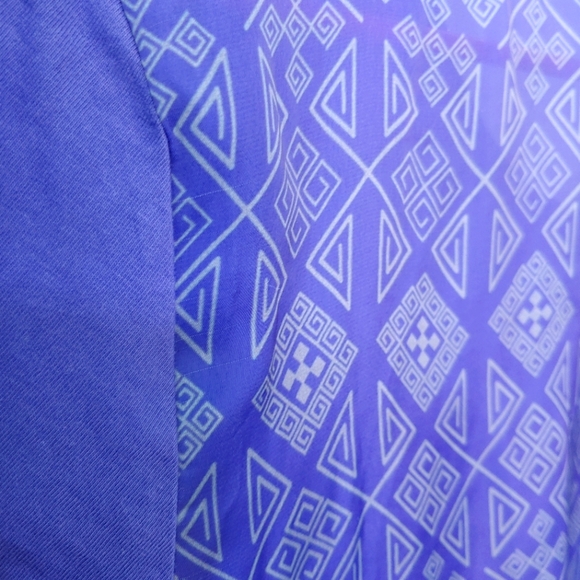 CRUEL Purple Western Aztec Tee Women's Size Small - Picture 4 of 5